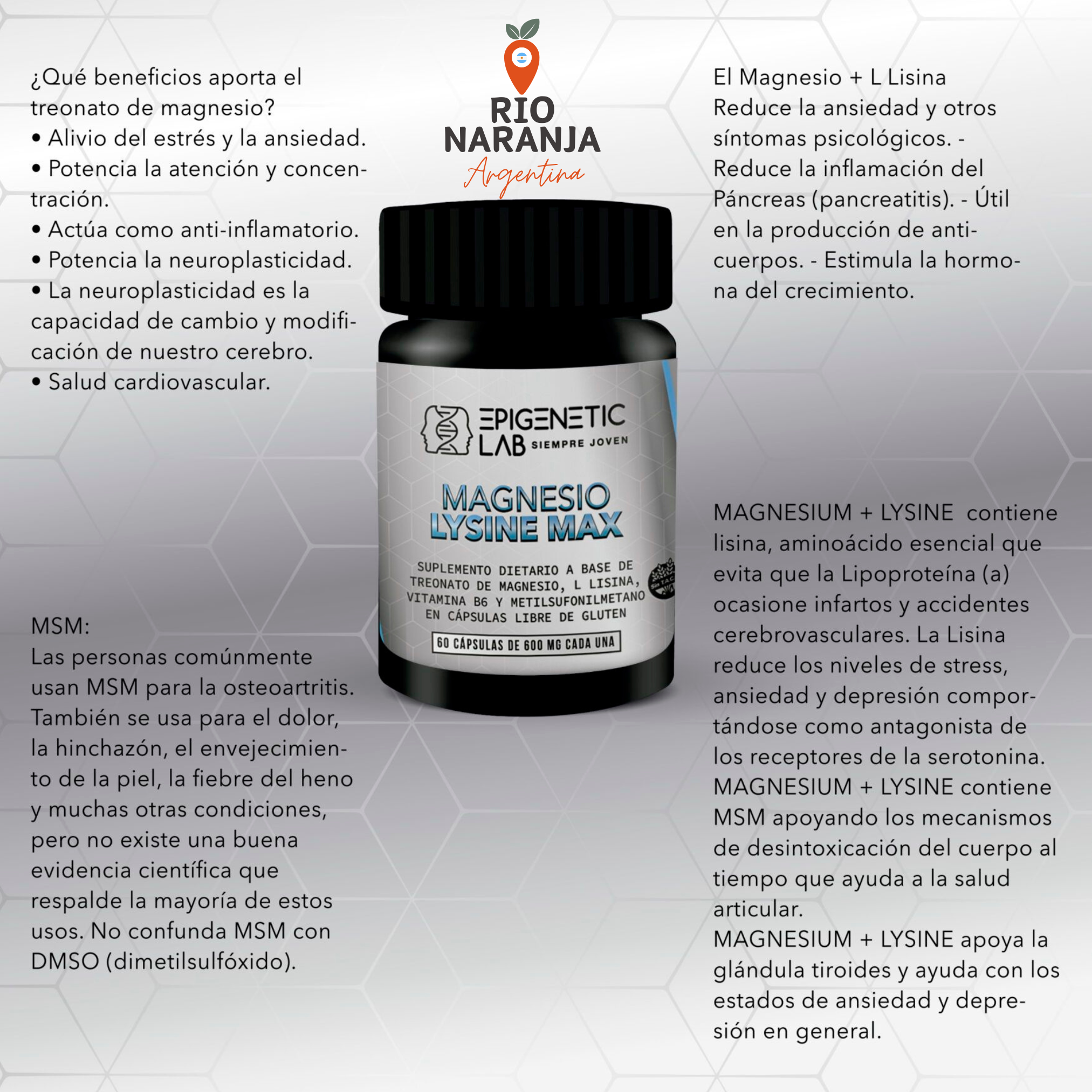 MAGNESIO LYSINE MAX