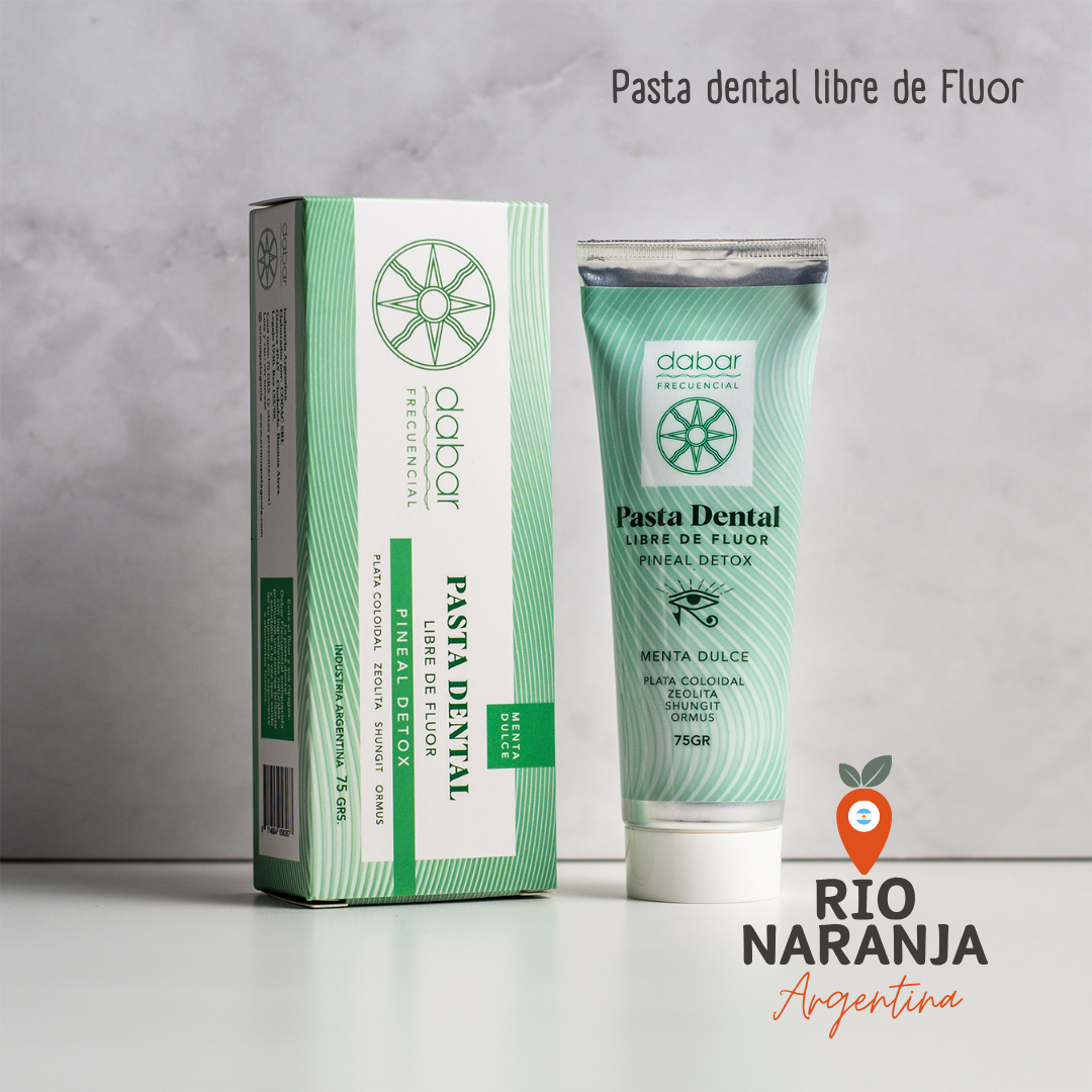 Pasta Dental Libre de Fluor  75g.  Menta