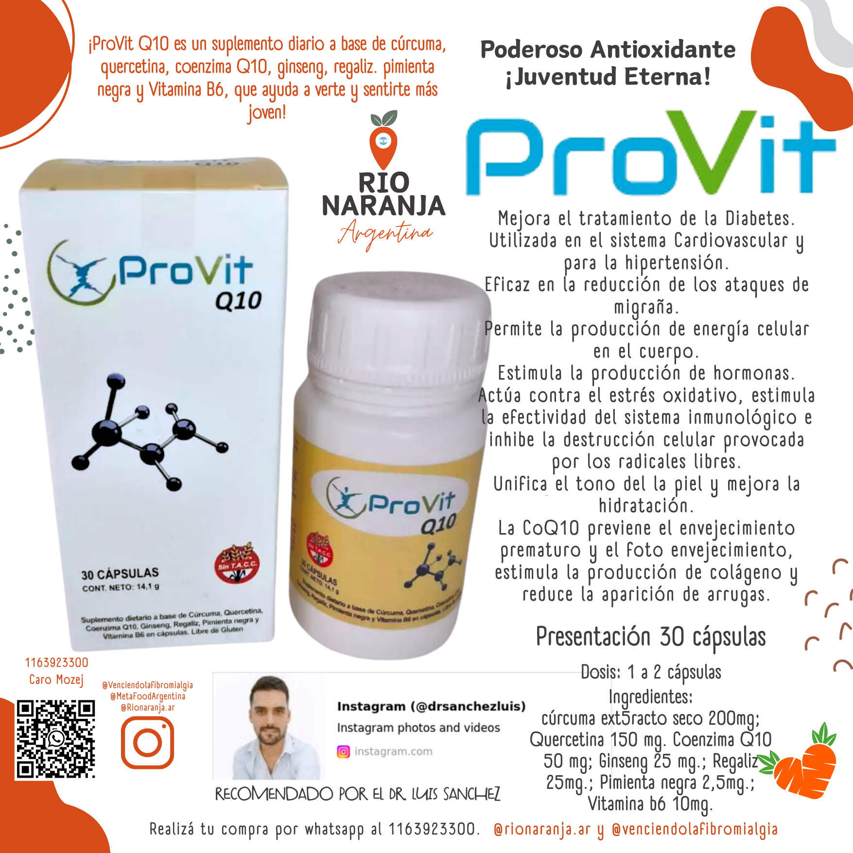 PROVIT Q10 X 30 CAPSULAS